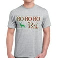 thumbnail image 1 of Christmas Deer Ho Ho Ho Yall Xmas Print - S M L XL 2XL 3XL 4XL 5XL Xmas Graphic Tee - Christmas Winter Holiday Gift Cotton T-Shirt for Men, 1 of 2