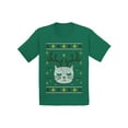 thumbnail image 1 of Christmas Deer and Cat Kids Shirt Xmas Toddler T-Shirt for Children Girls Boys Happy Holidays New Year Gifts, 1 of 4