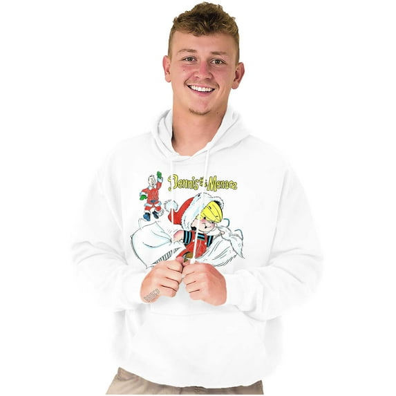 Christmas Dennis Santa Beard Thief Hoodie Sweatshirt Women Men Brisco Brands S