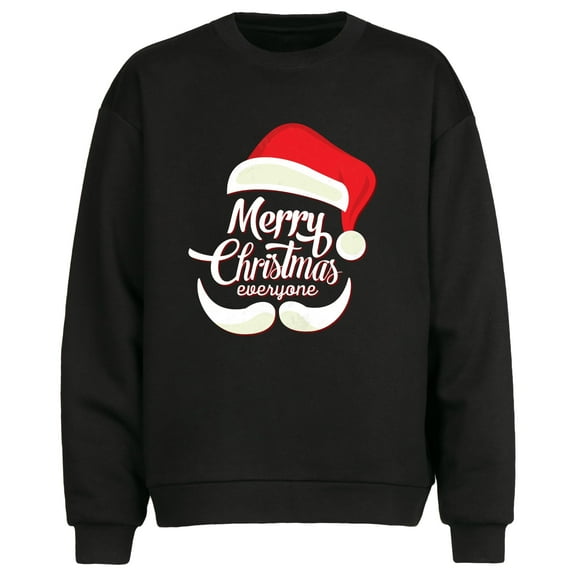 Christmas Design Design Men's Autumn Spring Round Neck Sweatshirt Loose Fit Pullover,Sizes S-2XL