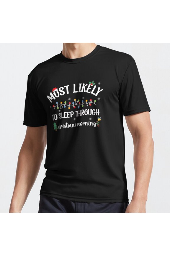 Christmas Design For Gifts Holiday Seasonal Active Apparel Unisex T-Shirt, up to Size 5XL