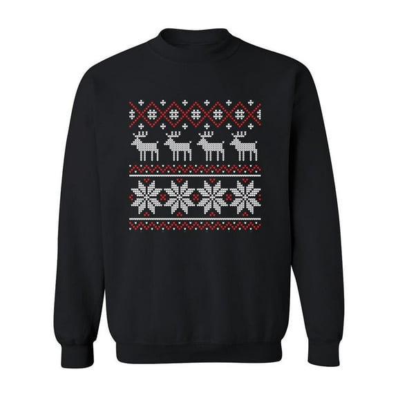 Christmas Design Sweatshirt Men -Image by Shutterstock, Male Medium