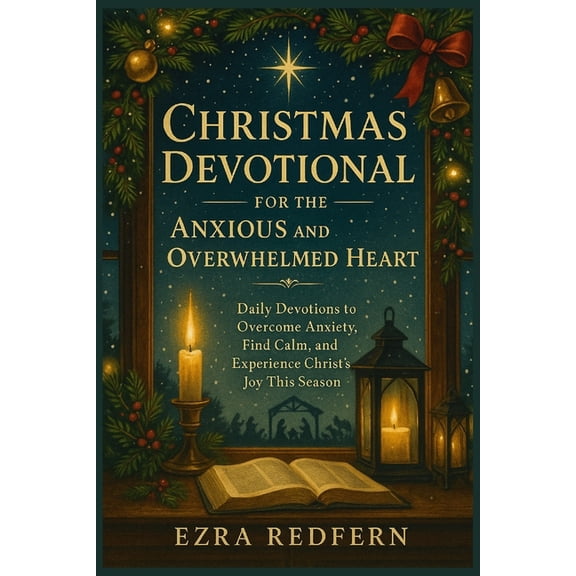 Christmas Devotional for the Anxious and Overwhelmed Heart: Daily Devotions to Overcome Anxiety, Find Calm, and Experien, (Paperback)