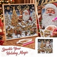 thumbnail image 1 of Christmas Diamond Art Kit 5D Special Shaped Rhinestones Christmas Pearl Art Kit for Relaxing Crafting Versatile Display Gear Reliable Setup Choice, 1 of 4