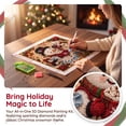 thumbnail image 1 of Christmas Diamond Art Kit DIY Pearl Painting with Photo Frame, Holiday Decor for Adults, Relaxing Craft Gift by PALIFEUR, 1 of 6