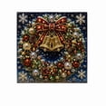 thumbnail image 1 of Christmas Diamond Art Kits for Adults 5D Full Drill Wreath Christmas Wall Art Home Decor Diy Christmas Crafts Kit, 1 of 4