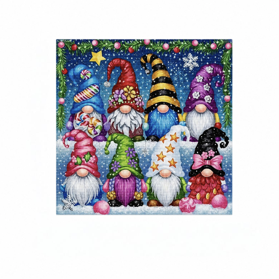 Christmas Diamond Painting Kit for Adults, 5D Diy Art with Sparkly Rhinestones for Festive Home Decor, Holiday Craft Gift 1 Pack