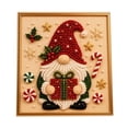 thumbnail image 1 of Christmas Diamond Painting Wall Decor Kit with Frame, Pearl Art DIY Craft Set for Adults, Holiday Handmade Artwork Project, 7.9 x 7.9 inch Seasonal Decoration, Creative Christmas Craft Activity, 1 of 8