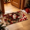 thumbnail image 1 of Christmas Diatomite Doormat Absorbent Entryway Rug, Mud Resistant Indoor Outdoor Mat, Quick Dry Short Pile Non Slip Rubber Backing, Easy Clean Front Door Mat for Winter Decor, 1 of 6