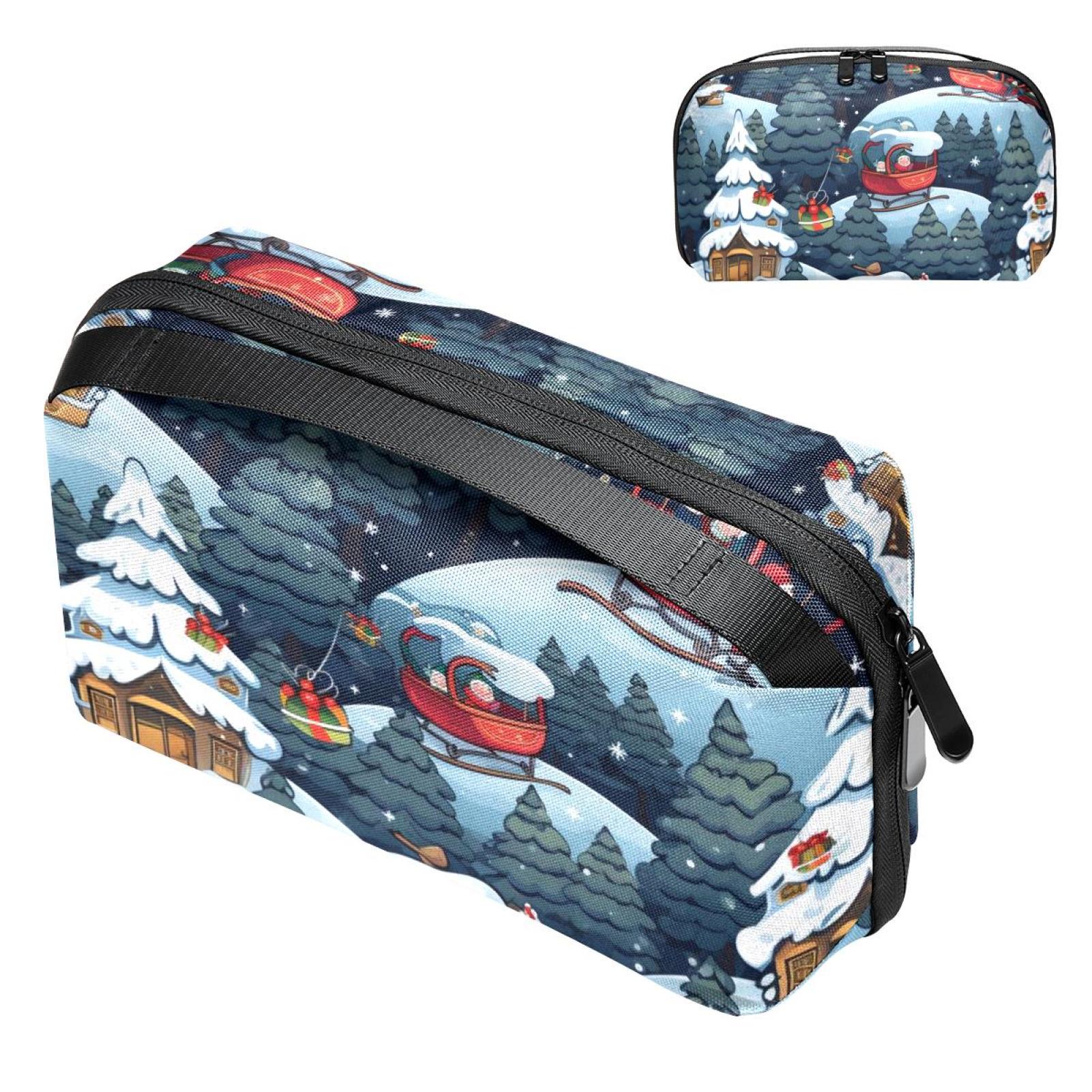 Christmas Digital Bag with Oxford Cloth Material, Waterproof Travel