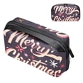 thumbnail image 1 of Christmas Digital Travel Bag Cord Organizer Hard Drive Bags Waterproof Oxford Cloth Cord Storage Organizer Box 5.9x9.44x3.14 in Black Digital Electronic Accessories Organizer Bag, 1 of 6