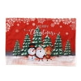thumbnail image 1 of Christmas Dining Table Napkin Mats Faceless Gnome Table Mat Placemats Kitchen Table Western Food Napkins Tablecloth, 1 of 10