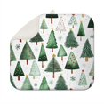 thumbnail image 1 of Christmas Dish Drying Mat 16x18 Inch, Ultra Absorbent Microfiber Dish Rack Pad Drainer Mat for Kitchen Counter, Coffee Bar, Festive Holiday Decor., 1 of 7