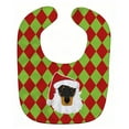 thumbnail image 1 of Christmas Doberman Baby Bib, 1 of 3