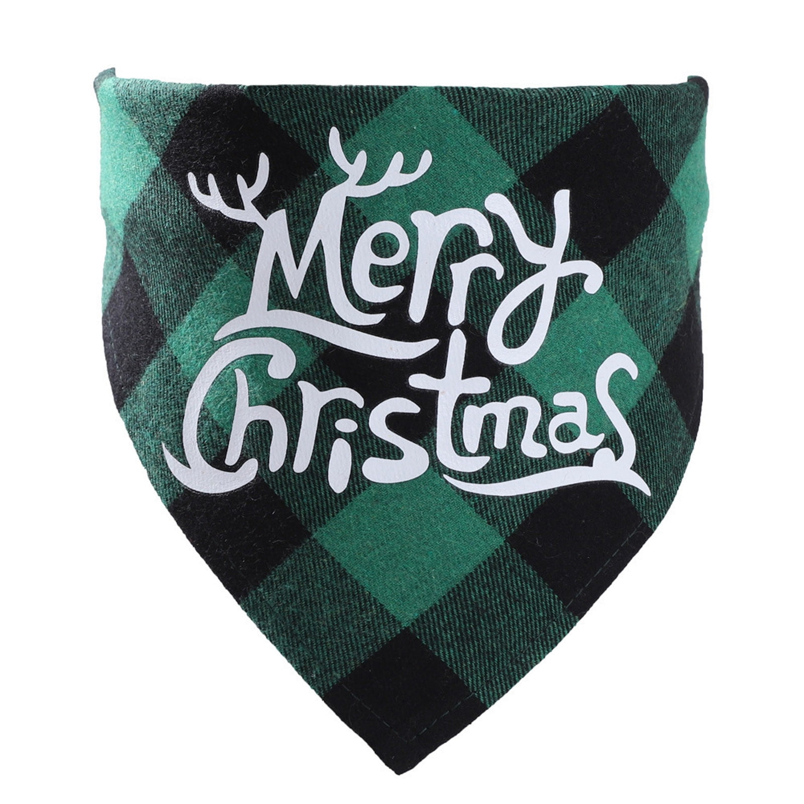 Sasquatch Green Dog Bandana - Funny Pet Scarf For Hiking, Camping, Christmas & Outdoor Adventures
