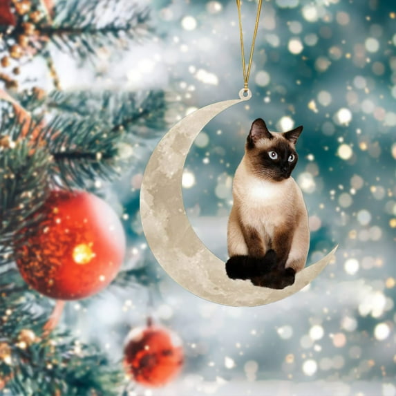 Christmas Dog Christmas Tree Ornament Christmas Tree Pendants Hanging Pendants for Christmas Holiday Party Home Decor/ New Acrylic Christmas Car Hanging A