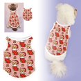 Christmas Dog Costume Cat Costume Pet Clothing Holiday and New Year Pet