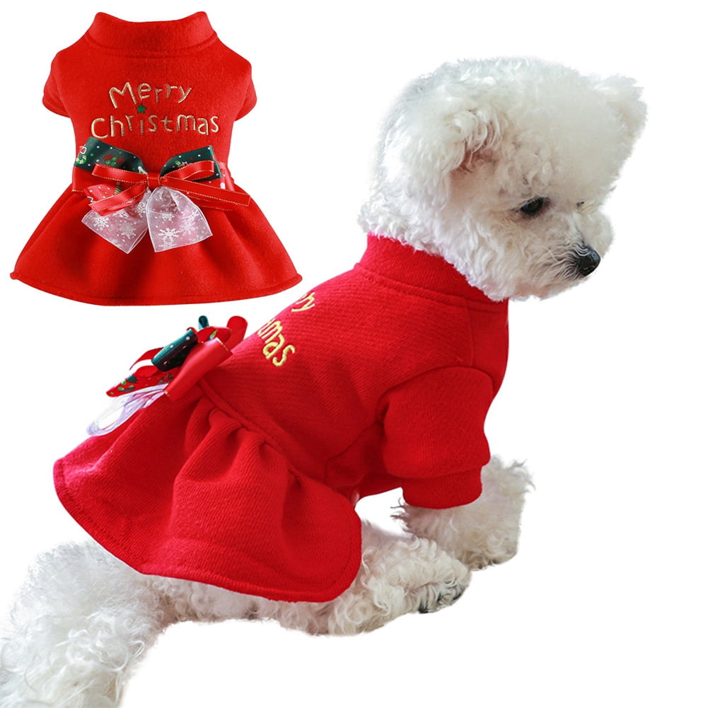 Christmas Dog Dress- Santa Claus Puppy Velvet Skirt Christmas Outfit Dog Girls Winter Clothes for Small Dogs Cat Red, Dog Christmas Dress Pet Red Skirt Dog Santa Suit - Walmart Business Supplies Christmas Dog Dress- Santa Claus Puppy Velvet Skirt Christmas Outfit Dog Girls Winter Clothes for Small Dogs Cat Red, Dog Christmas Dress Pet Red Skirt Dog Santa Suit - Walmart Business Supplies
