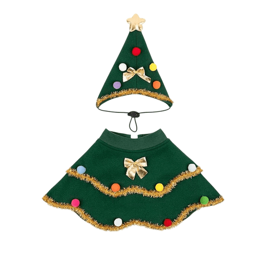 Christmas Dog Outfit, Festive Holiday Pet Clothing for Small Dogs, Decorative Christmas Apparel for Family Parties Photos Gatherings and Seasonal Events