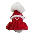 thumbnail image 1 of Christmas Dog Pajamas Adorable Puppy Clothes Jumpsuit Pet Apparel Soft Cotton Cat Coat, 1 of 9