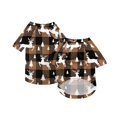 thumbnail image 1 of Christmas Dog Pajamas Xmas Pet Pjs with Snowman Elk Patterns Christmas Dog Onesie Jumpsuits Jammies Clothes Stretchy Shirts Comfy Outfit Costume Apparel for Small Medium Large Dogs, 1 of 5