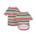 thumbnail image 1 of Christmas Dog Pajamas Xmas Pet Pjs with Snowman Elk Patterns Christmas Dog Onesie Jumpsuits Jammies Clothes Stretchy Shirts Comfy Outfit Costume Apparel for Small Medium Large Dogs, 1 of 5