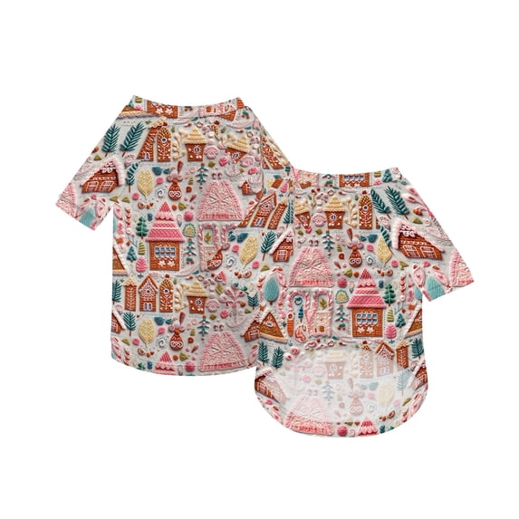 Christmas Dog Pajamas Xmas Pet Pjs with Snowman Elk Patterns Christmas Dog Onesie Jumpsuits Jammies Clothes Stretchy Shirts Comfy Outfit Costume Apparel for Small Medium Large Dogs