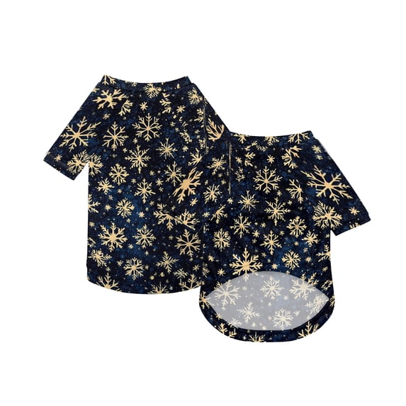 Christmas Dog Pajamas Xmas Pet Pjs with Snowman Elk Patterns Christmas Dog Onesie Jumpsuits Jammies Clothes Stretchy Shirts Comfy Outfit Costume Apparel for Small Medium Large Dogs