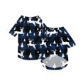 thumbnail image 1 of Christmas Dog Pajamas Xmas Pet Pjs with Snowman Elk Patterns Christmas Dog Onesie Jumpsuits Jammies Clothes Stretchy Shirts Comfy Outfit Costume Apparel for Small Medium Large Dogs, 1 of 5