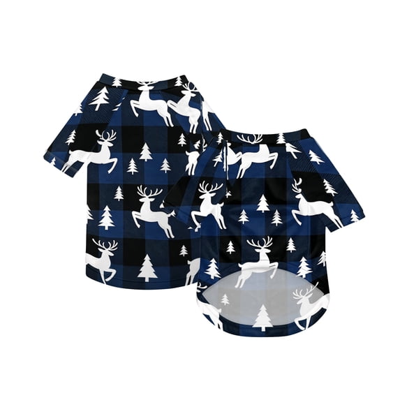 Christmas Dog Pajamas Xmas Pet Pjs with Snowman Elk Patterns Christmas Dog Onesie Jumpsuits Jammies Clothes Stretchy Shirts Comfy Outfit Costume Apparel for Small Medium Large Dogs
