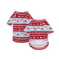 thumbnail image 1 of Christmas Dog Pajamas Xmas Pet Pjs with Snowman Elk Patterns Christmas Dog Onesie Jumpsuits Jammies Clothes Stretchy Shirts Comfy Outfit Costume Apparel for Small Medium Large Dogs, 1 of 6