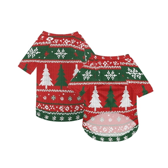 Christmas Dog Pajamas Xmas Pet Pjs with Snowman Elk Patterns Christmas Dog Onesie Jumpsuits Jammies Clothes Stretchy Shirts Comfy Outfit Costume Apparel for Small Medium Large Dogs