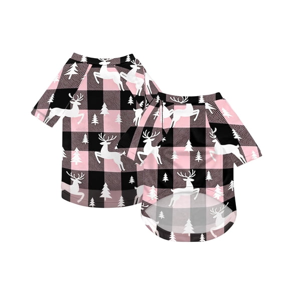 Christmas Dog Pajamas Xmas Pet Pjs with Snowman Elk Patterns Christmas Dog Onesie Jumpsuits Jammies Clothes Stretchy Shirts Comfy Outfit Costume Apparel for Small Medium Large Dogs