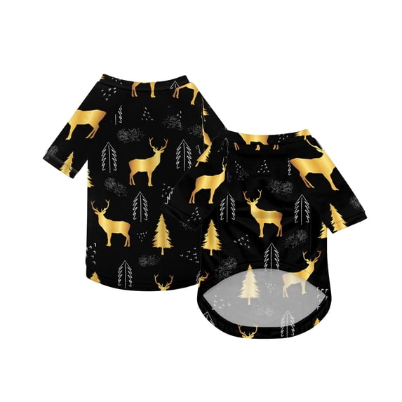 Christmas Dog Pajamas Xmas Pet Pjs with Snowman Elk Patterns Christmas Dog Onesie Jumpsuits Jammies Clothes Stretchy Shirts Comfy Outfit Costume Apparel for Small Medium Large Dogs