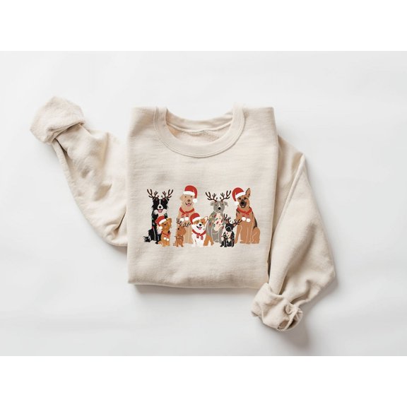 Christmas Dog Sweatshirt, Dog Owner Christmas Gift, Dog Christmas Sweatshirt, Christmas Sweater