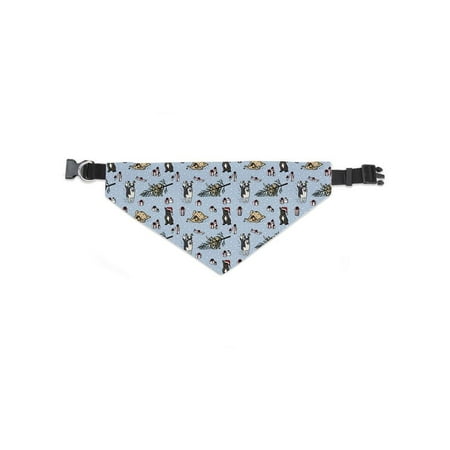 Christmas Dogs, Trees And Gifts Bandana -Image by Shutterstock, x-Large