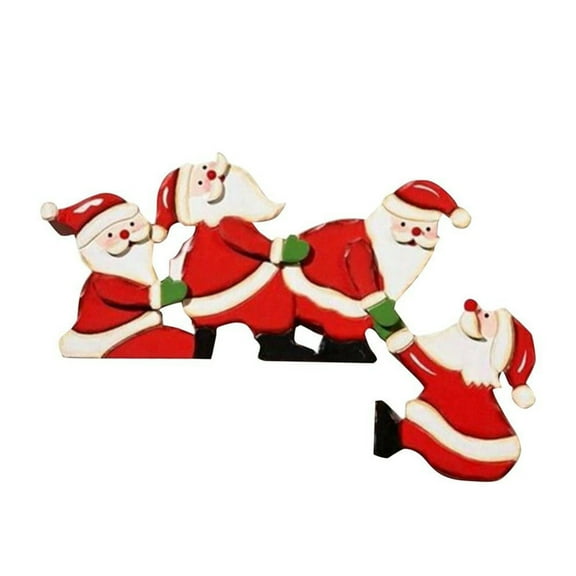 Christmas Door Corner Decoration– Festive Holiday Decoration– Unique Designs (Santa & More)– Indoor/Outdoor, Powder-Coated