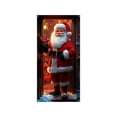 thumbnail image 1 of Christmas Door Cover 35 x 71 Inches – Santa Claus Design Polyester Holiday Door Banner – Indoor/Outdoor Christmas Decoration for Front Door, Wall or Party Background, 1 of 5
