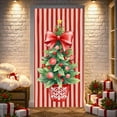 thumbnail image 1 of Christmas Door Cover Banner Corgi Dog Bow Bell Design Merry Christmas Banners Background for Winter Holiday Xmas Party Decoration, 1 of 9