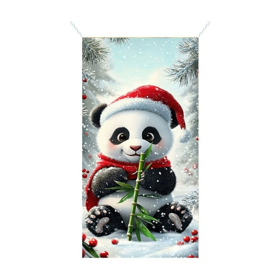 Christmas Door Cover Decorations,Christmas Front Door Cover Decorations,Christmas Door Covering Outside,Santa Claus Christmas Door Decoration, Festival Party Decoration,35脳71 Inch