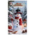 thumbnail image 1 of Christmas Door Cover Elastic Stretchy Door Cover Christmas Fabric Elastic Christmas Door Covers For Front Door Festive Party Home Decor, 1 of 6