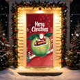thumbnail image 1 of Christmas Door Cover Hanging Decor Holiday Party for Home Front Door Bedroom Wall Indoor Xmas, 1 of 9
