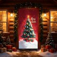 thumbnail image 1 of Christmas Door Cover Hanging Decor Holiday Party for Home Front Door Bedroom Wall Indoor Xmas, 1 of 9