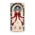 thumbnail image 1 of Christmas Door Curtain Decoration Door Cover Christmas Scene Layout Background Cover, 1 of 7