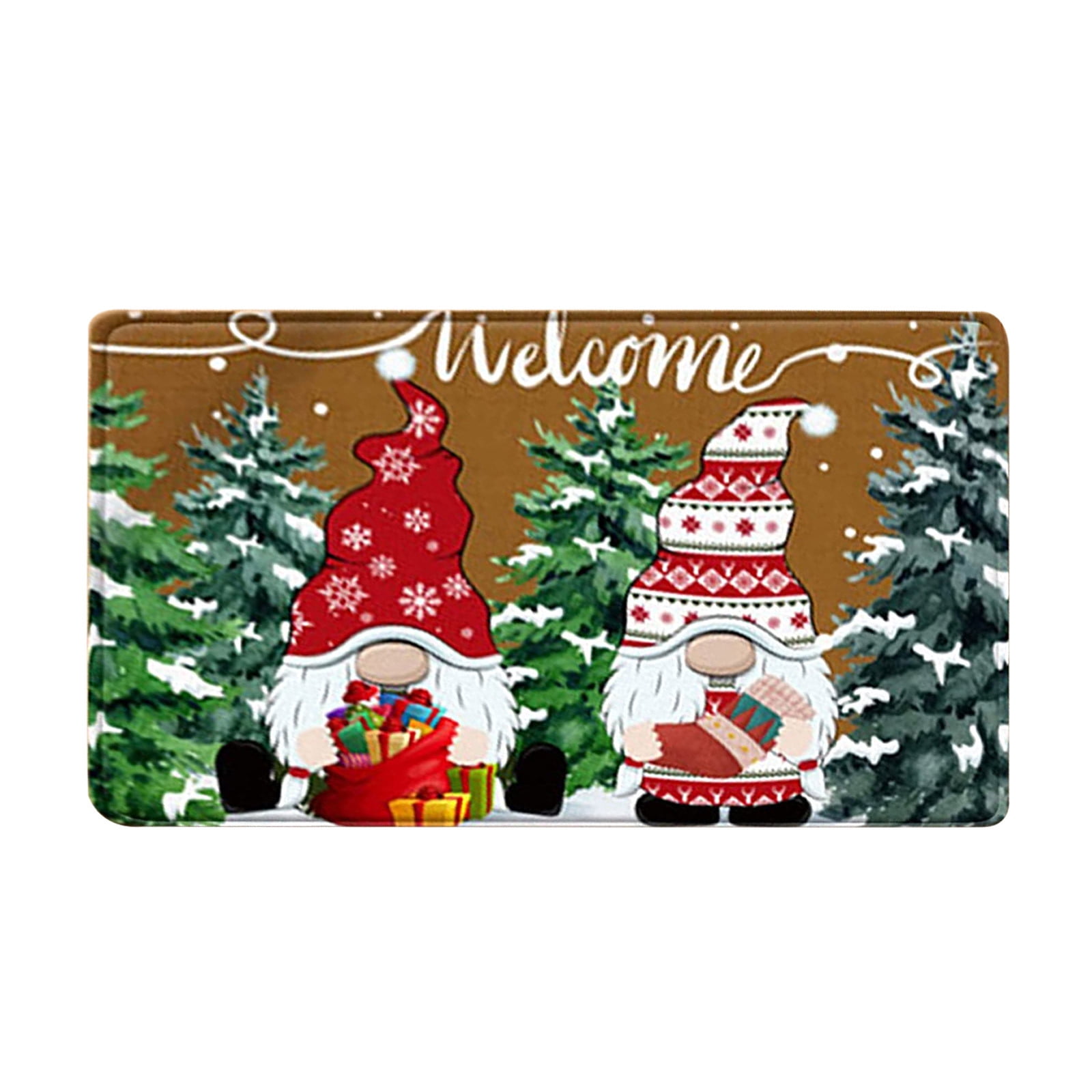 Christmas Door Christmas Decorations Indoor Mat Christmas Decor Gnome