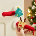 thumbnail image 1 of Christmas Door Handle Covers Santa/Christmas Tree/Snowman/Reindeer Door Knob Protectors for Winter Christmas Kitchen Bathroom Home Decor, 1 of 7