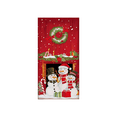 thumbnail image 1 of Christmas Door Hanging Tapestry for Holiday Party Background Decor, Santa Claus Wall Decor for Indoor Outdoor Xmas Festival Home Celebration 78.74 x 35.43 Inch, 1 of 5