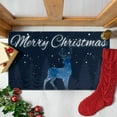 thumbnail image 1 of Christmas Door Mat Christmas Rug Christmas Decorations Christmas Holly Doormat Christmas Welcome Mat Indoor Winter Door Mat Outdoor 30"x17", 1 of 6