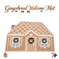 thumbnail image 1 of Christmas Door Mat Gingerbread House Doormat Outdoor Merry Christmas Welcome Mat Dirt-Scraping Floor Mats for Front Door Entryway Patio Home Festive Decor by MPOISVA, 1 of 8