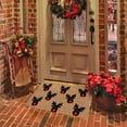 thumbnail image 1 of Christmas Door Mat Reindeer Christmas Welcome Door Mats Holiday Entrance Carpet For Kitchen Bathroom Indoor Outdoor Floor Mat, 1 of 4